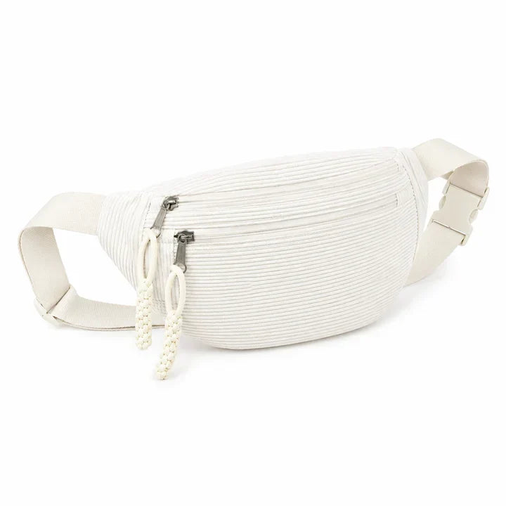Bolso bandolera mujer en nylon con bolsillos y correa ajustable