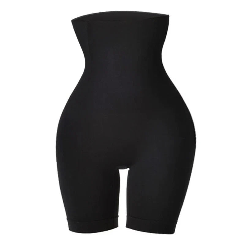 Faja short mujer sin costuras de cintura alta control abdomen