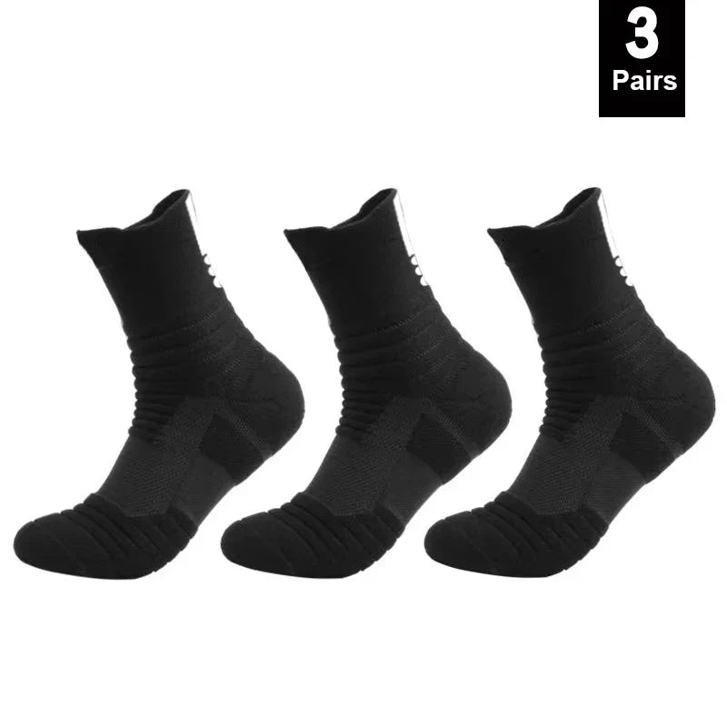 Calcetines deportivos hombre antideslizantes transpirables para fútbol