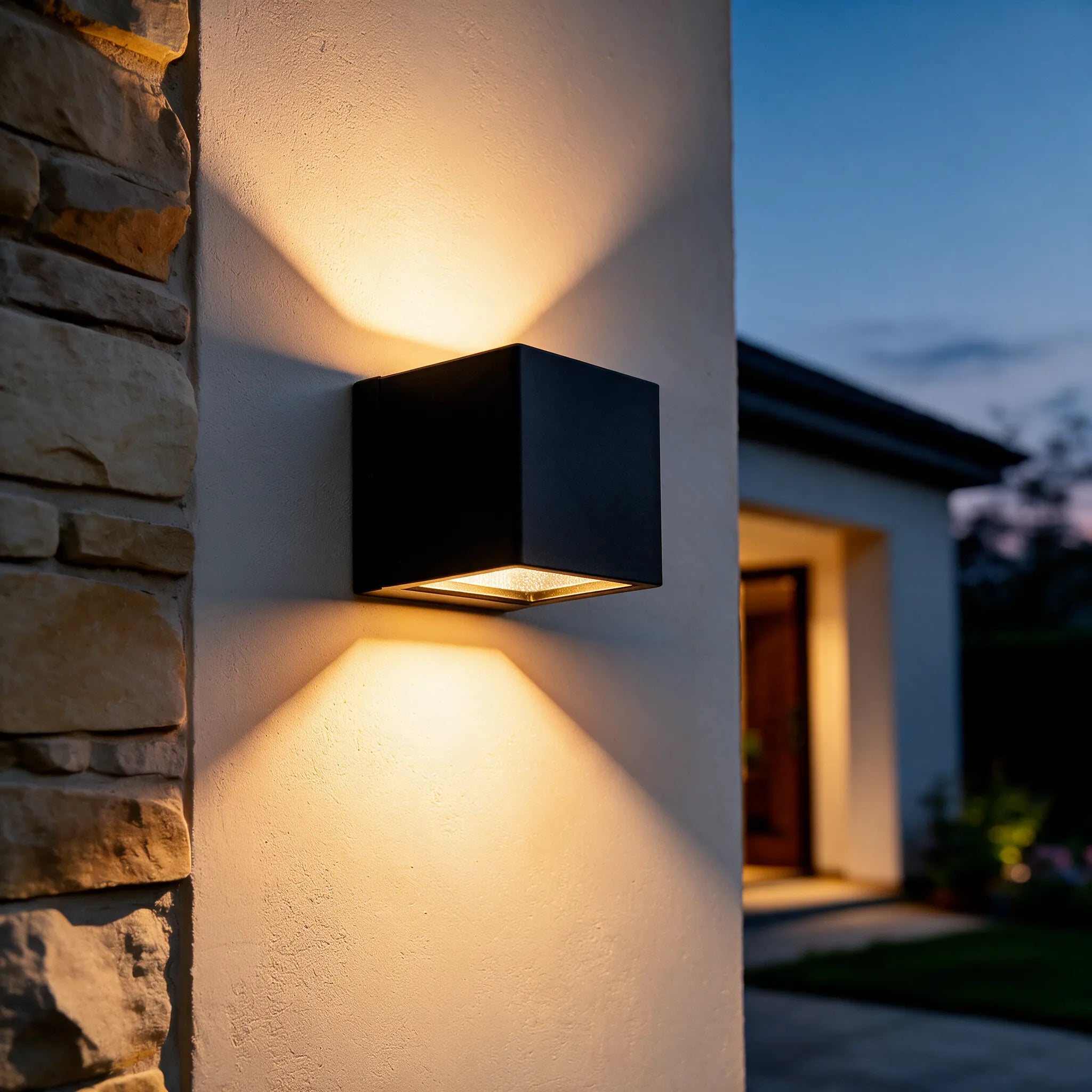BodShield · Proyector LED de Pared para Exterior (IP65 Impermeable) — detalle