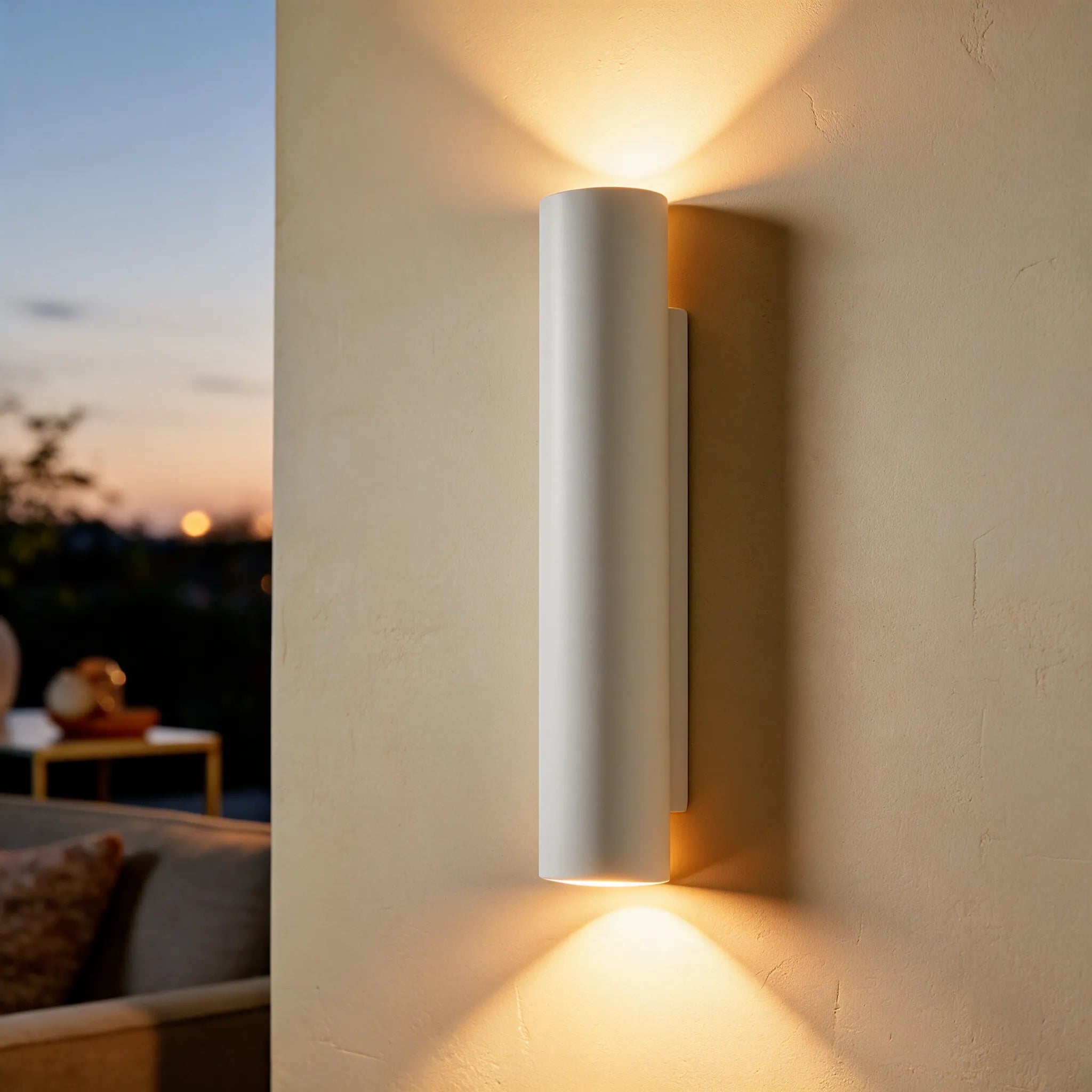 Élaris · Aplique de Pared LED Minimalista — acabado blanco