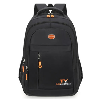 Mochila escolar unisex de nylon de gran capacidad, mochila para colegio, bolsa escolar, mochila de viaje