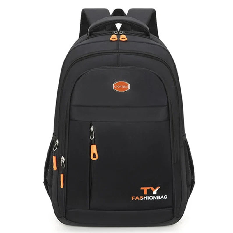 Mochila escolar unisex de nylon de gran capacidad, mochila para colegio, bolsa escolar, mochila de viaje