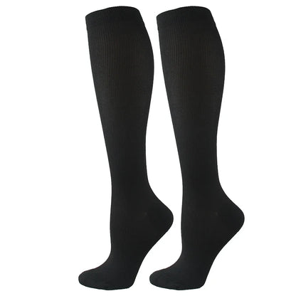 Calcetines de compresión unisex para deporte viaje y uso diario