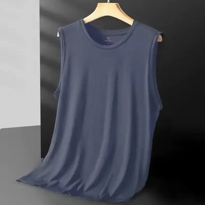 Camiseta sin mangas hombre transpirable de secado rápido para verano