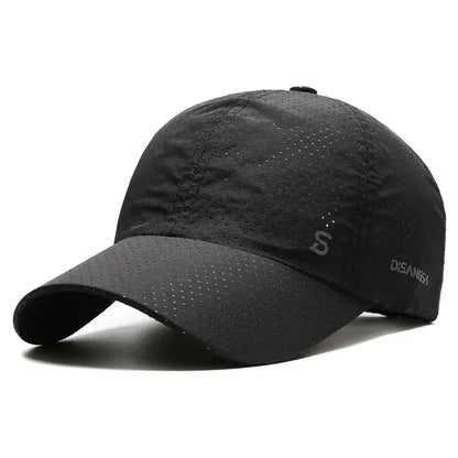 Gorra hombre deportiva transpirable de secado rápido para exterior