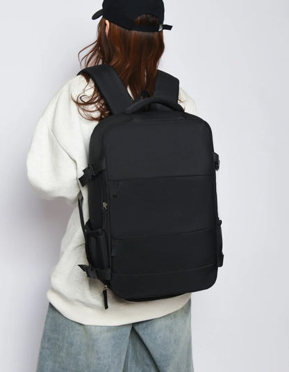 Mochila unisex de nylon de gran capacidad, mochila escolar, mochila para colegio, mochila de viaje para escuela y trabajo