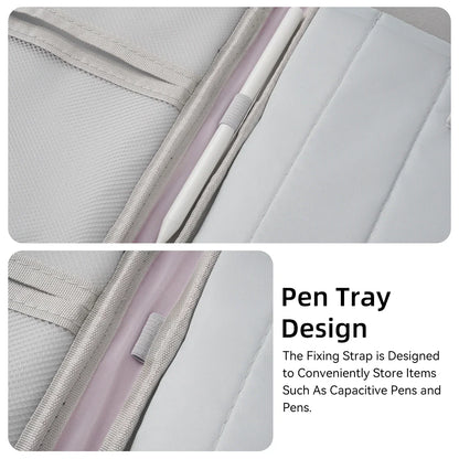 Funda tablet 11 a 13 pulgadas nylon acolchada con asa