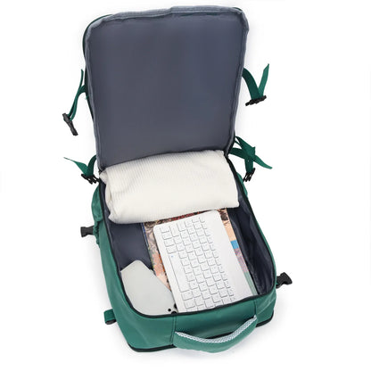 Mochila unisex de nylon de gran capacidad, mochila escolar, mochila para colegio, mochila de viaje para escuela y trabajo