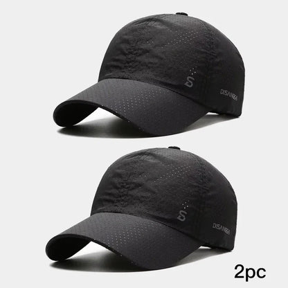 Gorra hombre deportiva transpirable de secado rápido para exterior
