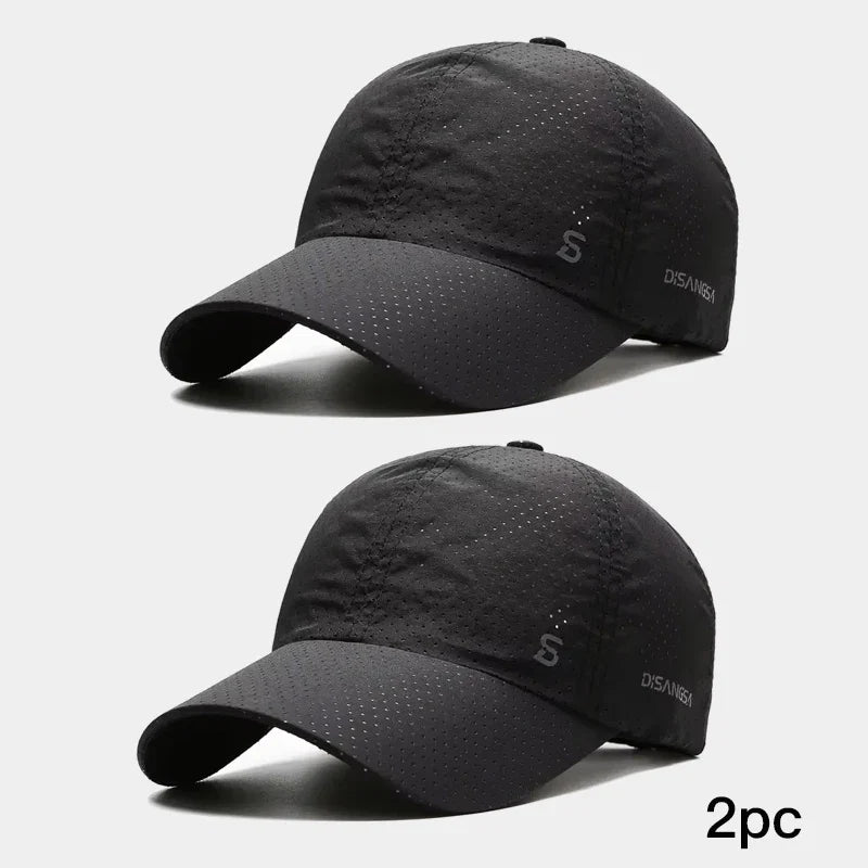 Gorra hombre deportiva transpirable de secado rápido para exterior