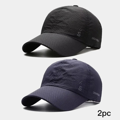 Gorra hombre deportiva transpirable de secado rápido para exterior