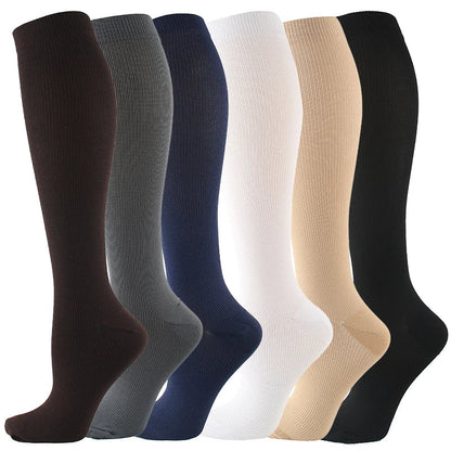 Calcetines de compresión unisex para deporte viaje y uso diario