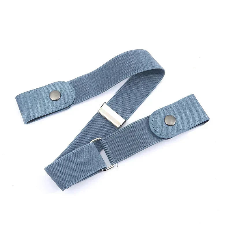 Cinturón elástico invisible unisex sin hebilla para jeans y pantalones