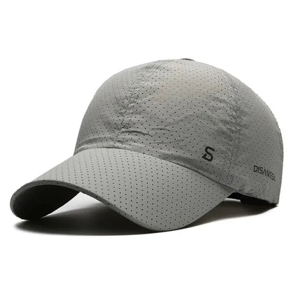 Gorra hombre deportiva transpirable de secado rápido para exterior