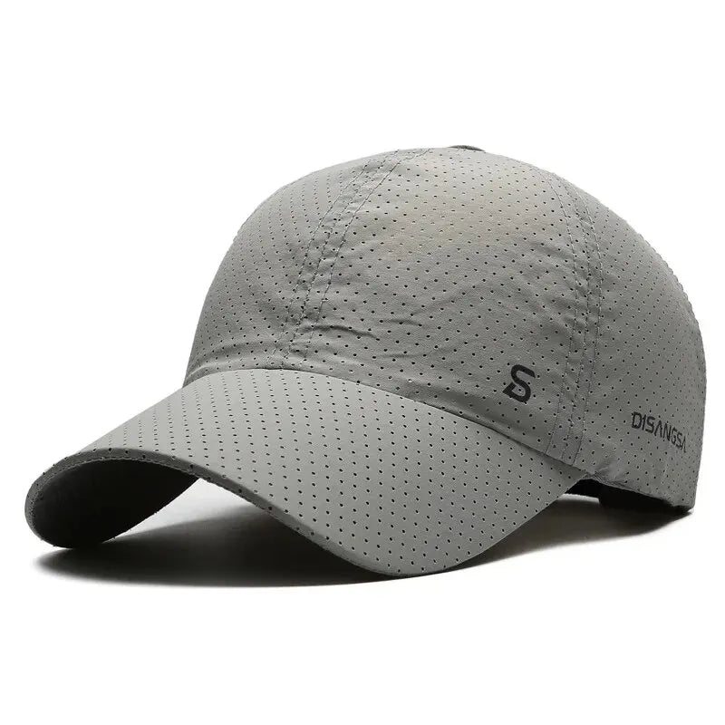 Gorra hombre deportiva transpirable de secado rápido para exterior