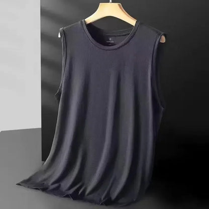 Camiseta sin mangas hombre transpirable de secado rápido para verano