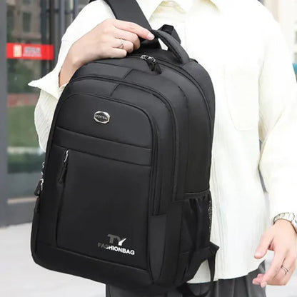 Mochila escolar unisex de nylon de gran capacidad, mochila para colegio, bolsa escolar, mochila de viaje