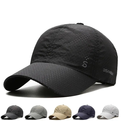 Gorra hombre deportiva transpirable de secado rápido para exterior