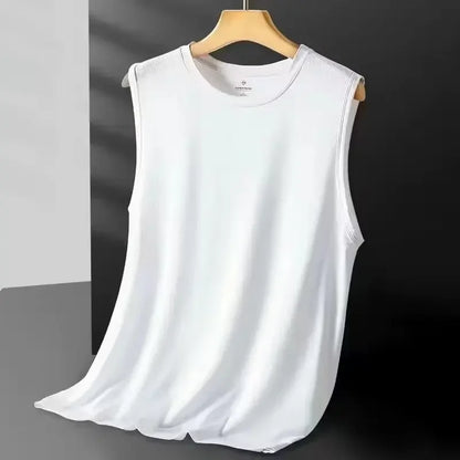 Camiseta sin mangas hombre transpirable de secado rápido para verano