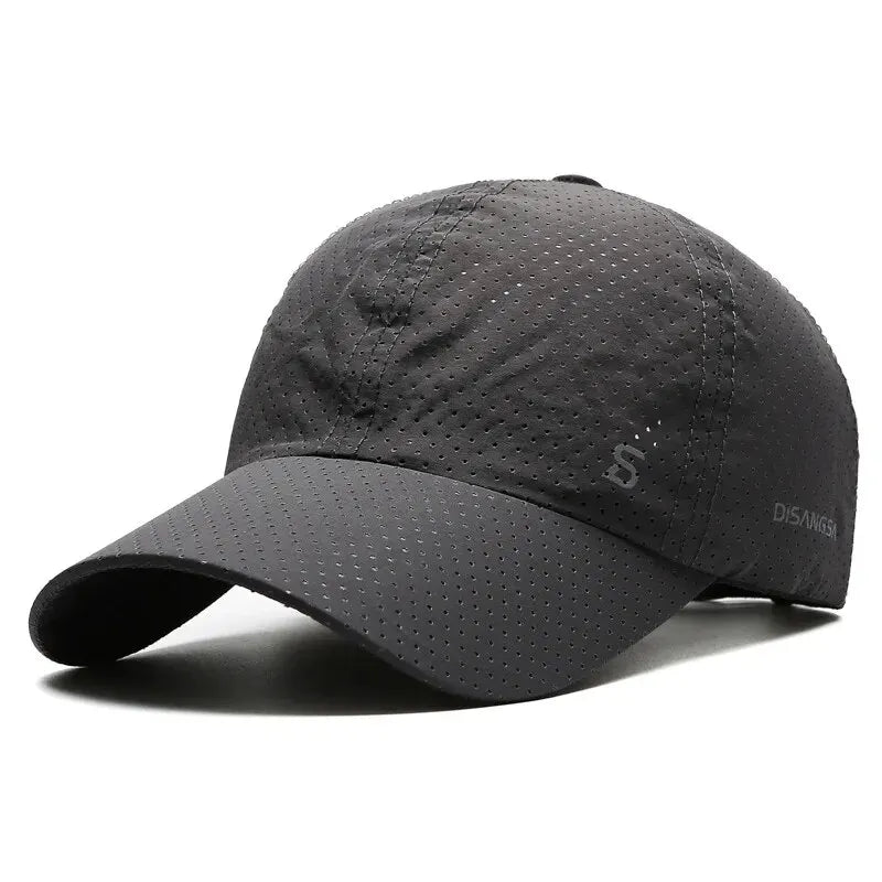 Gorra hombre deportiva transpirable de secado rápido para exterior