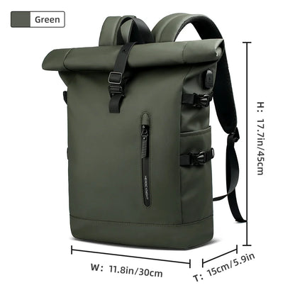 Mochila antirrobo hombre para portátil 15.6 pulgadas con USB