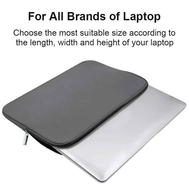 Funda portátil de tela para MacBook y laptop 33.02 cm a 39.62 cm
