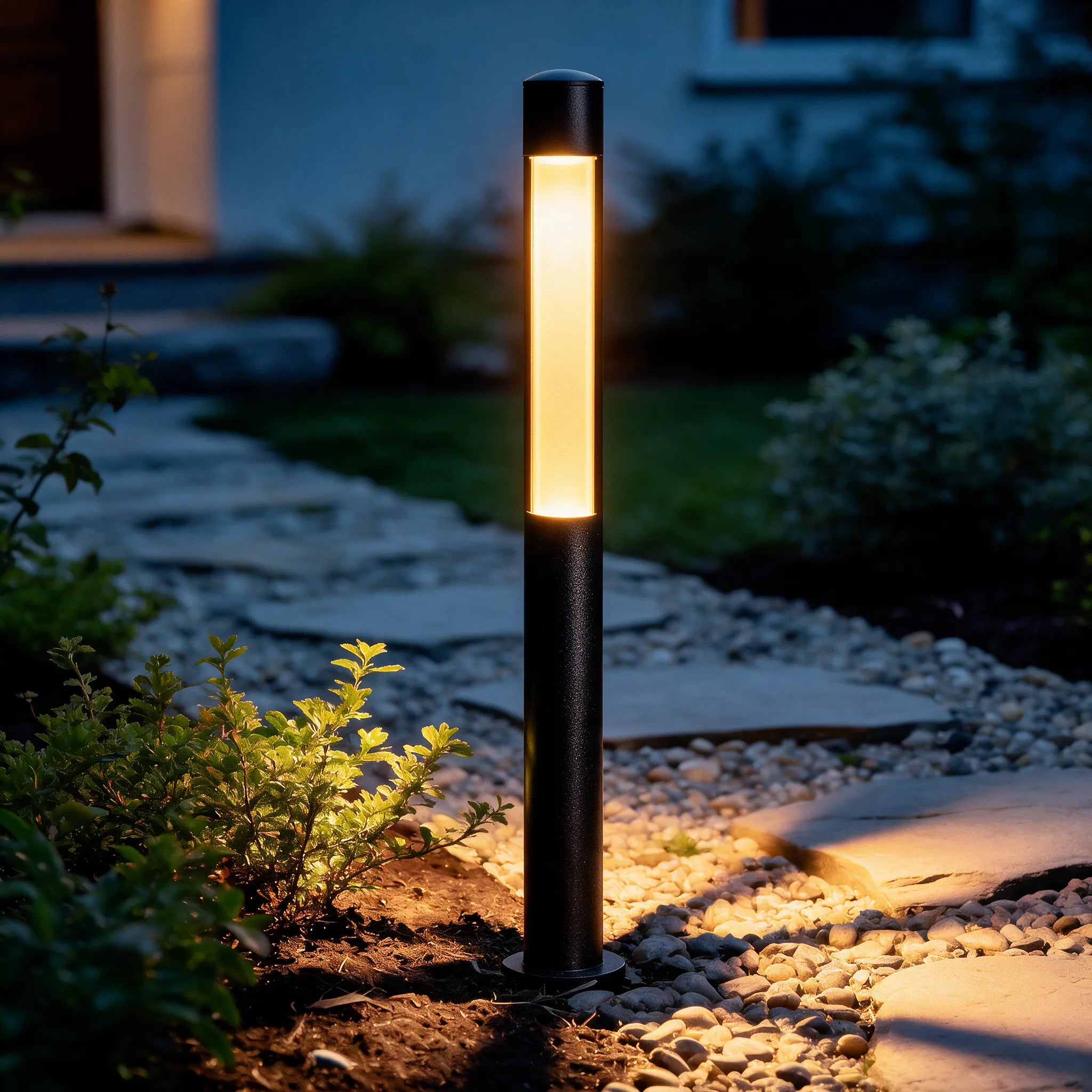 AjtonyColumn · Baliza LED Columna para Exterior — detalle