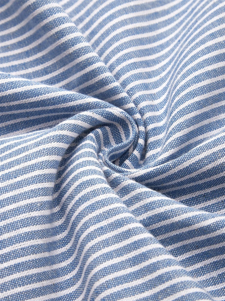 Aurora | Vestido midi de rayas