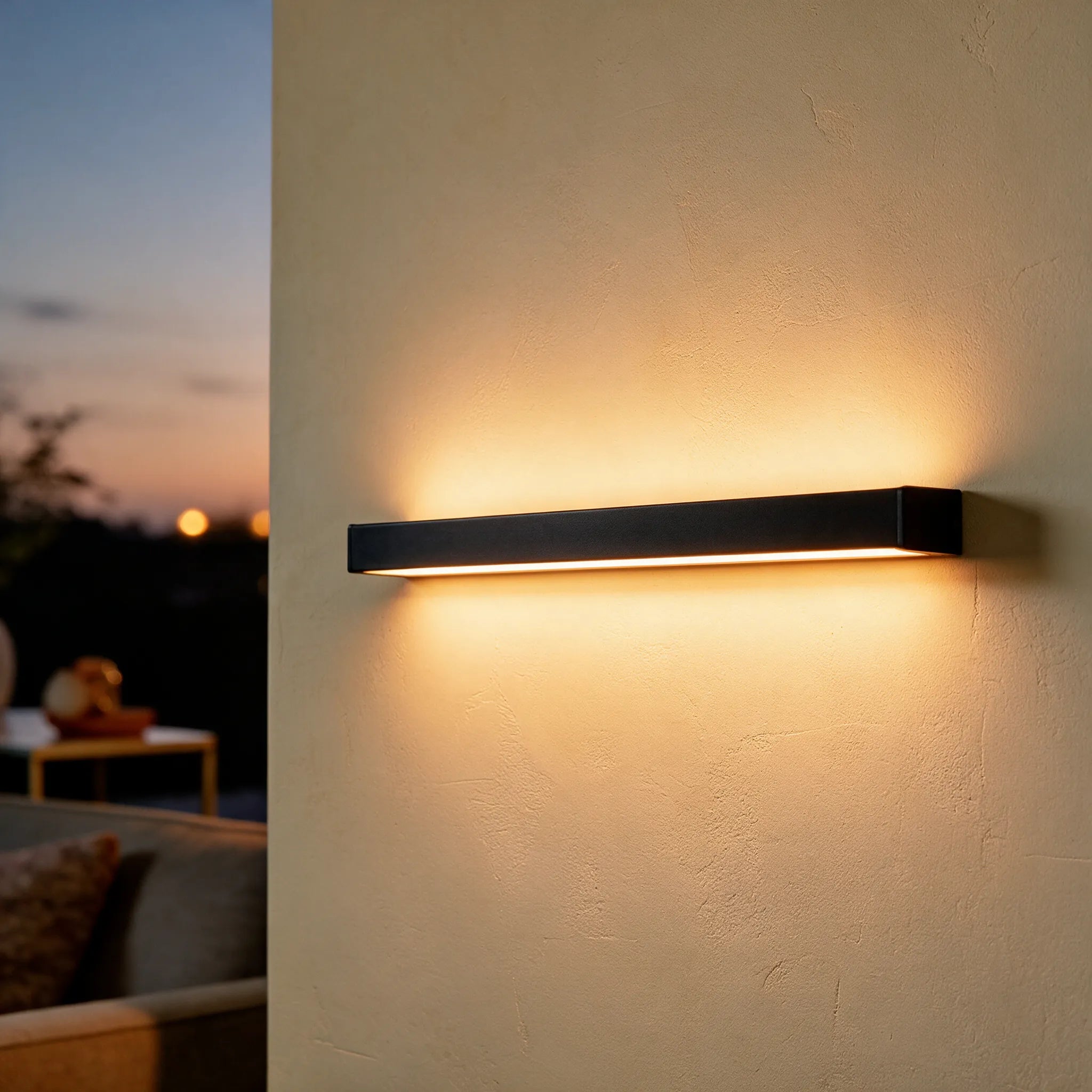 BotusLume · Aplique Lineal LED Impermeable para Pared