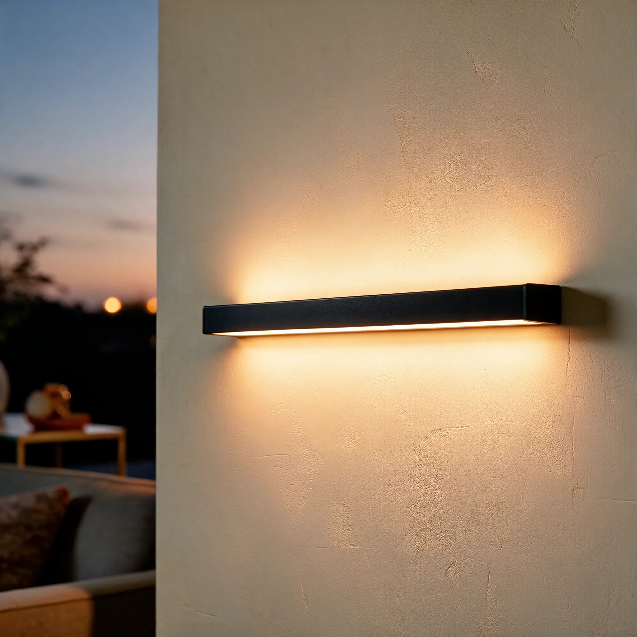 BotusLume · Aplique Lineal LED Impermeable para Pared — detalle