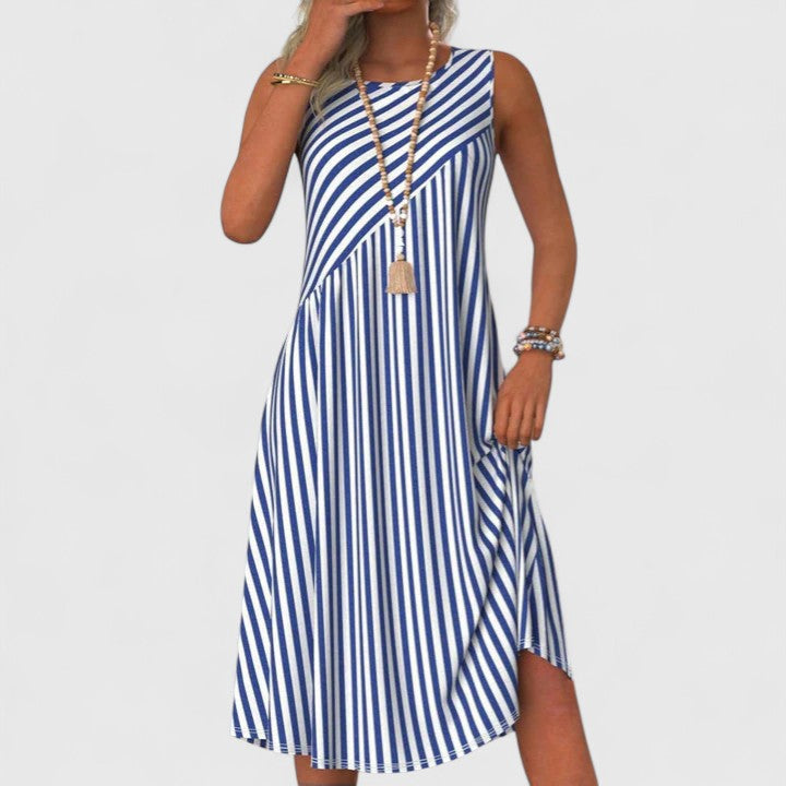 Briar | Vestido de rayas sin mangas