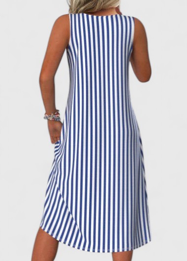 Briar | Vestido de rayas sin mangas