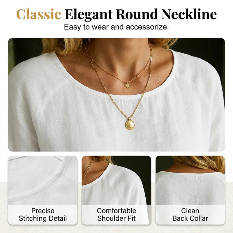 Blusa para mujer con encaje delicado y corte peplum fluido
