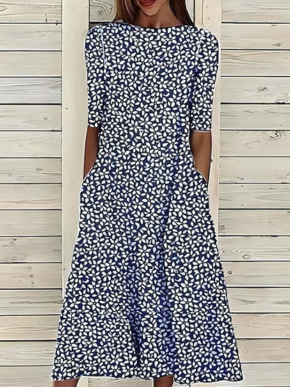 Vestido – Flores costeras para días soleados