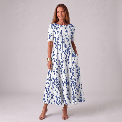 Vestido – Flores costeras para días soleados
