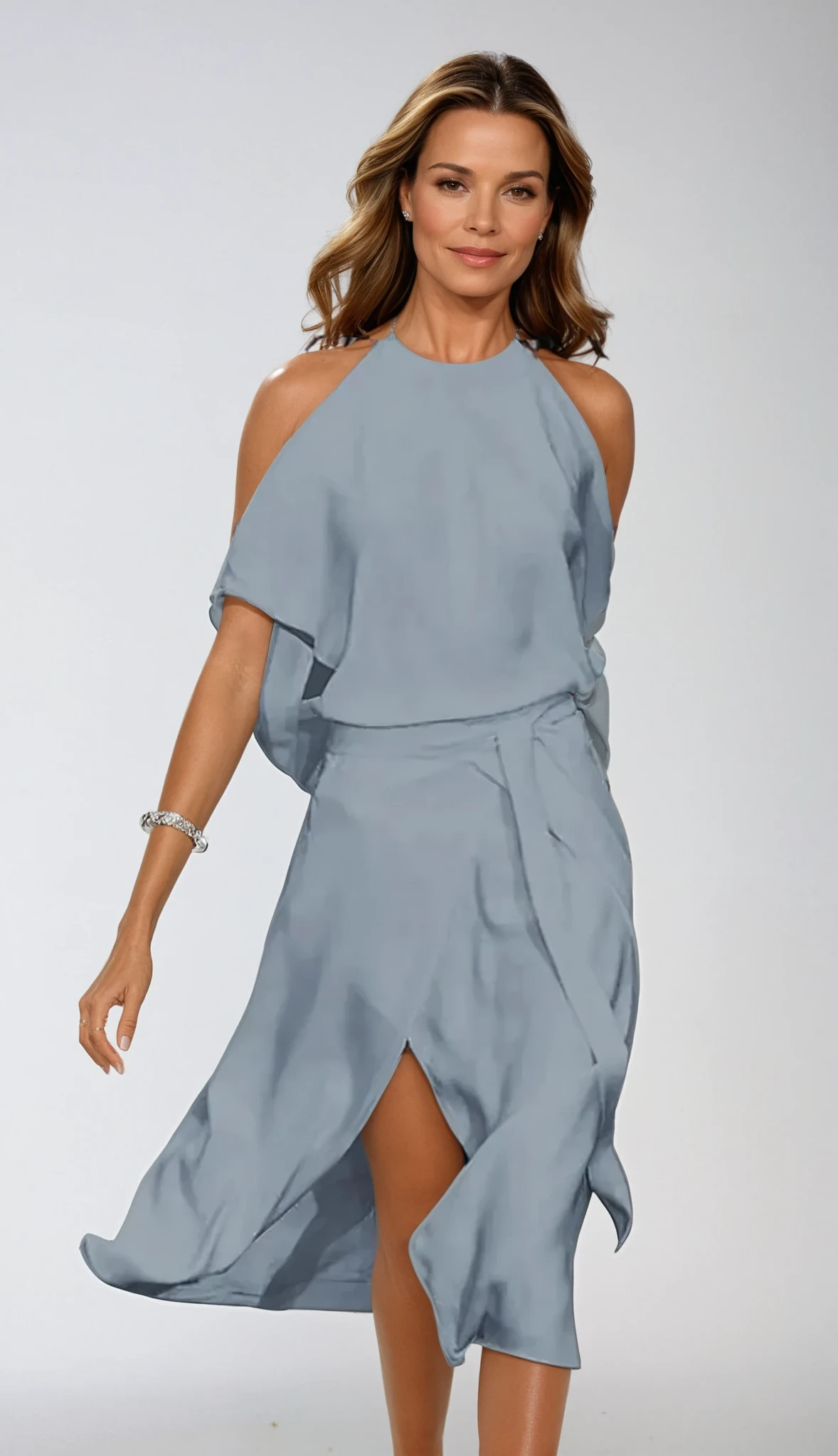 Lioba | Blusa asimétrica con hombros descubiertos