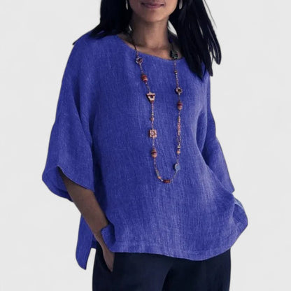 Sienna | Blusa holgada de manga tres cuartos