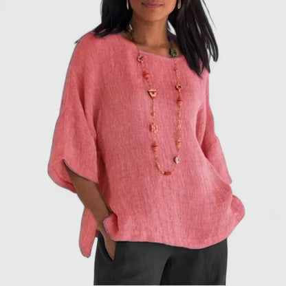 Sienna | Blusa holgada de manga tres cuartos