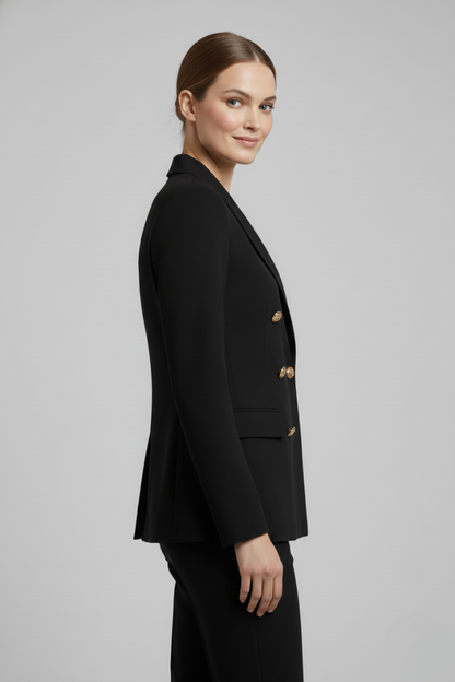 Violet | Chaqueta entallada de doble botonadura